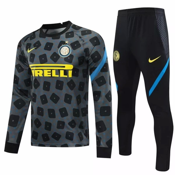 Chandal Inter Milan 2020-2021 Gris Negro